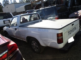 1994 TOYOTA TRUCK STD CAB WHITE 2.4L MT 2WD Z16358